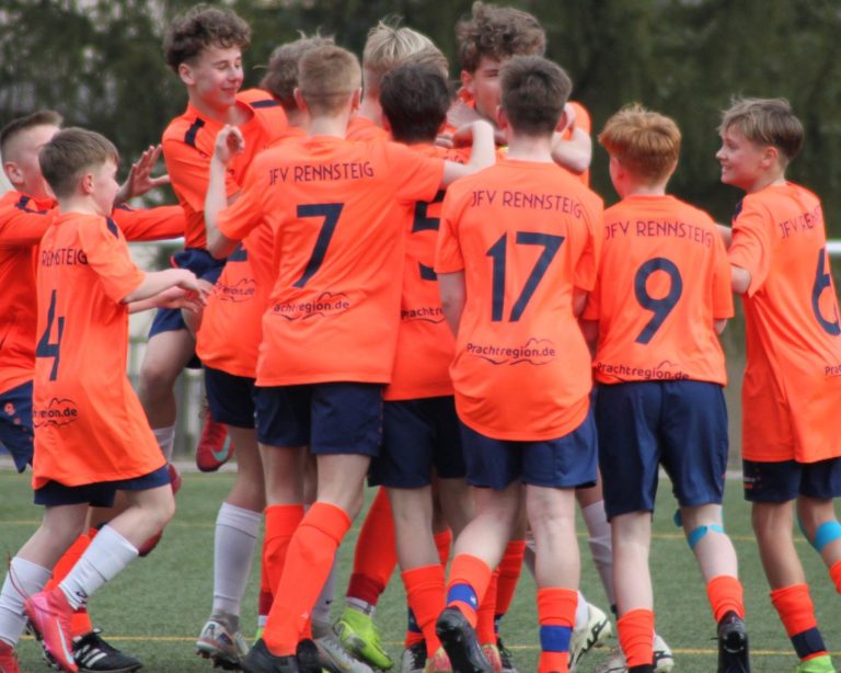Jubel C1 - Landesklasse Heimsieg gegen Staffelsieger SG JFC Grabfeld